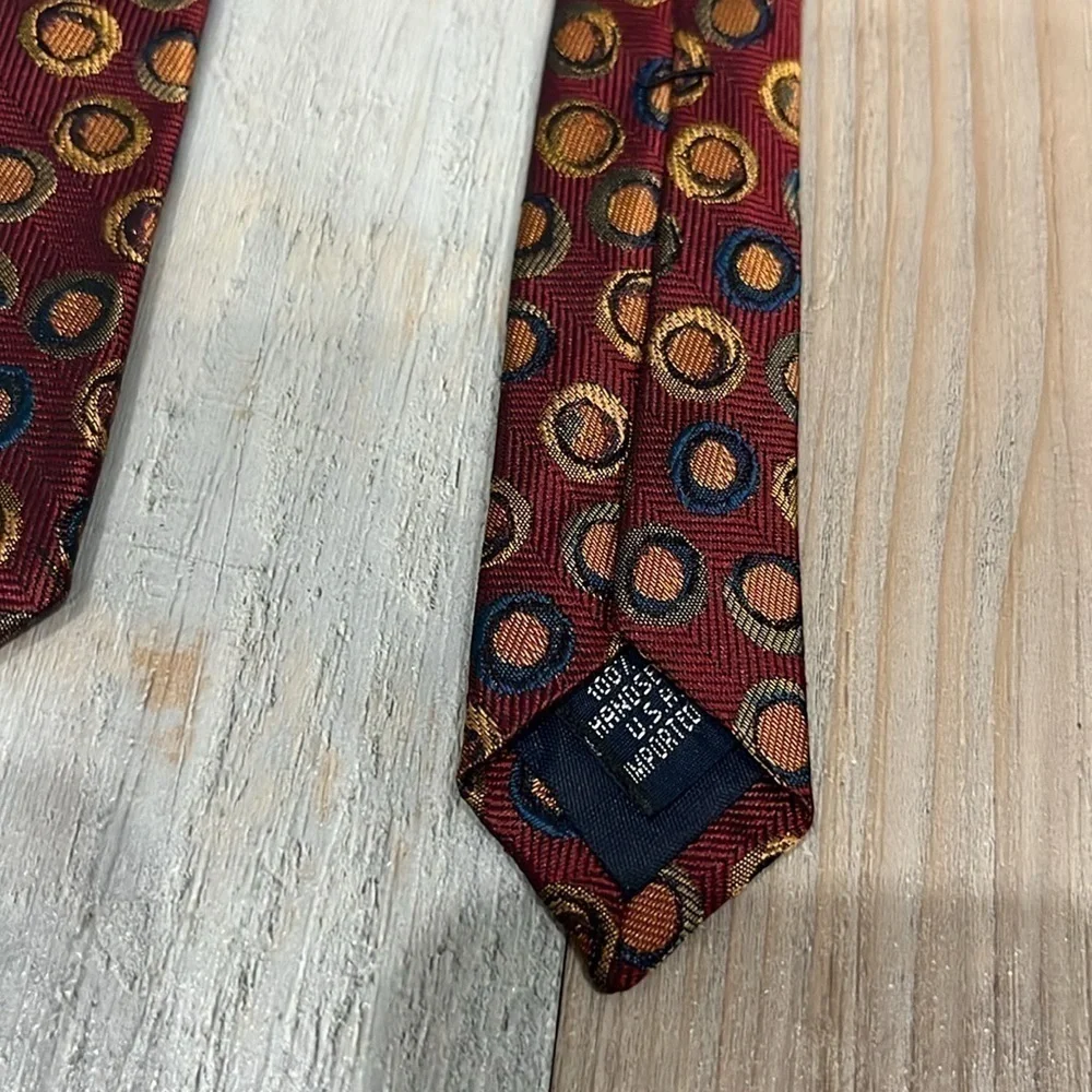 LANDS END SILK TIE,57X3.75